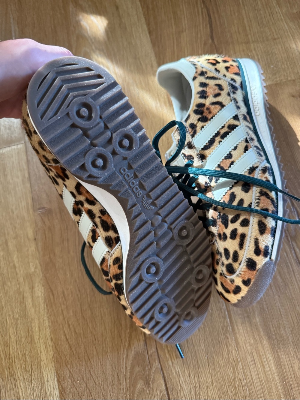 ADIDAS LEOPARD PRINT SL 72 OG SHOES - Picture 7 of 7